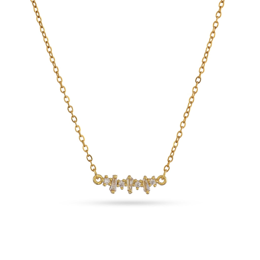 Gold Multistone Necklace | Anartxy