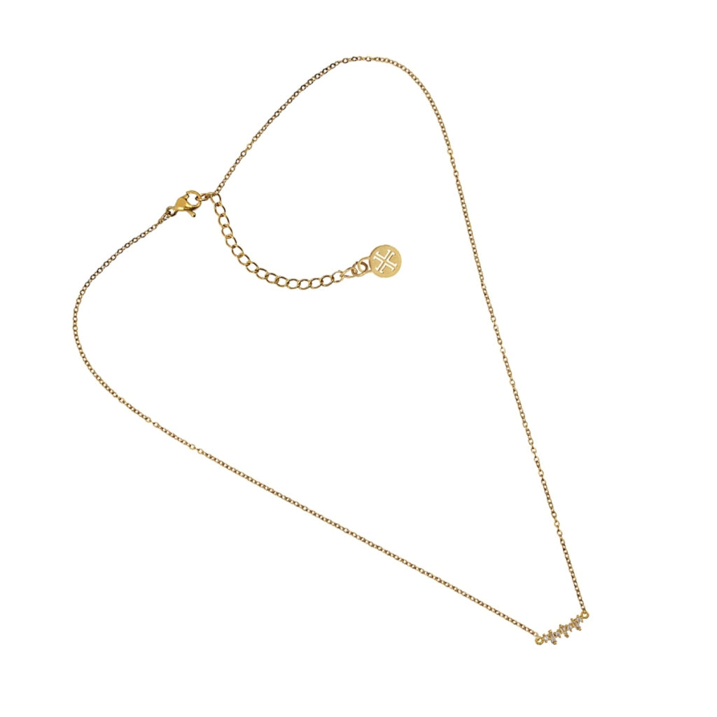 Gold Multistone Necklace | Anartxy