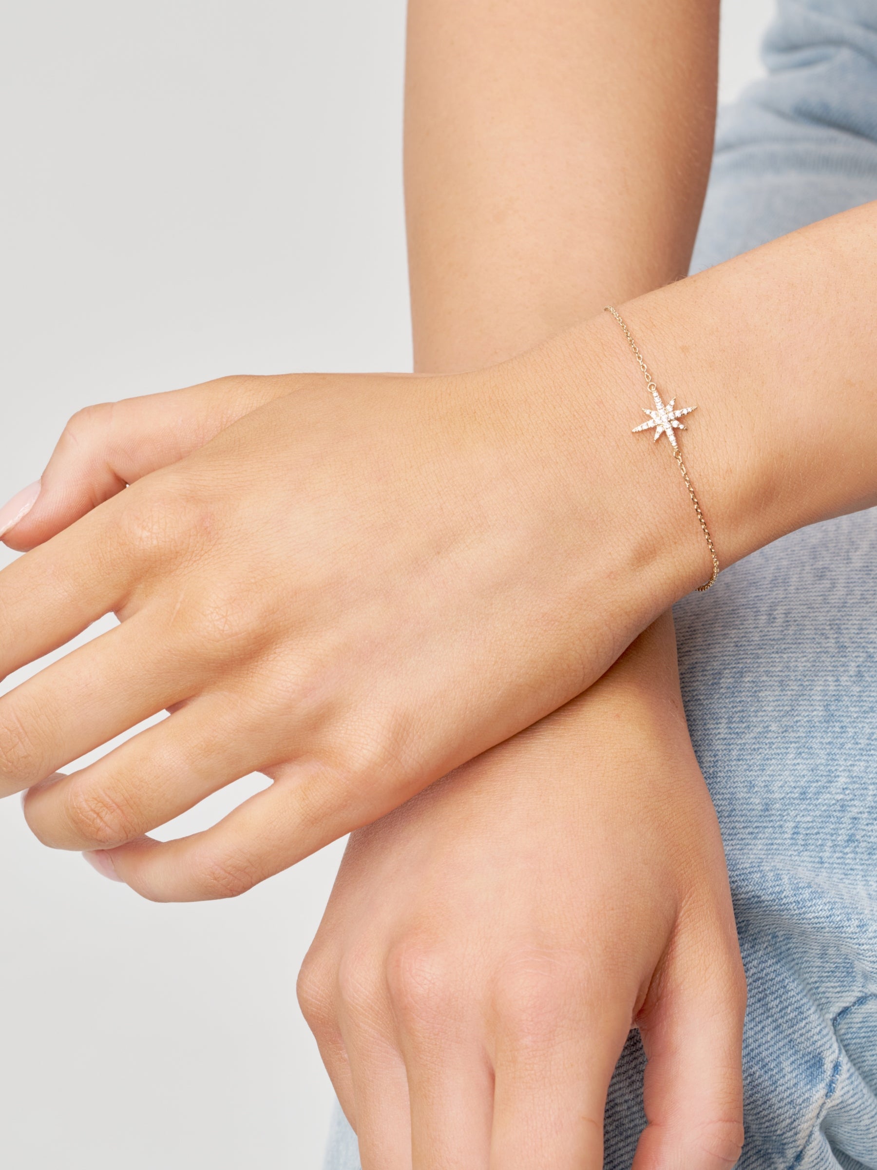 Gold North Star Bracelet | Tali