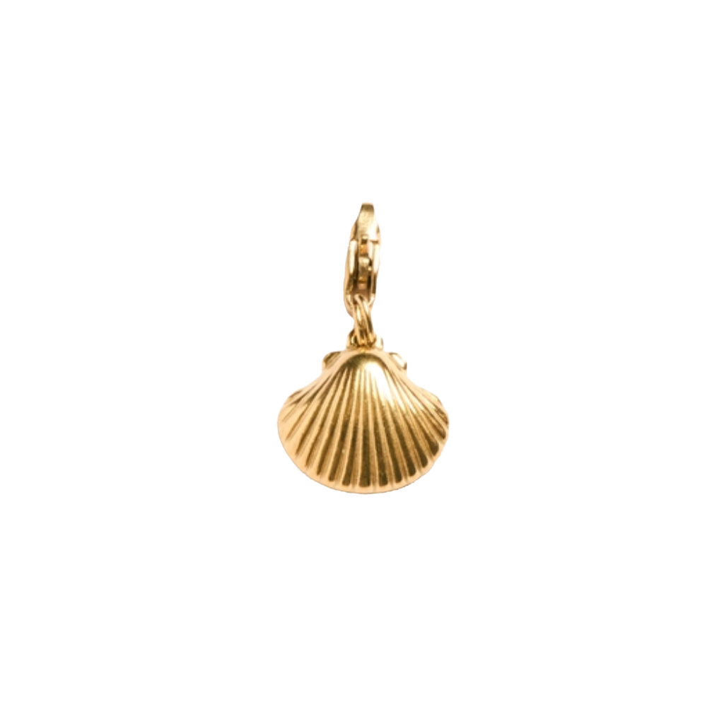 Gold Small Shell Charm | Palas