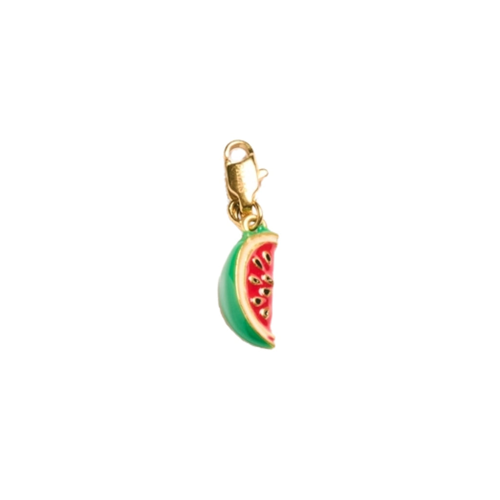 Gold Watermelon Slice Charm | Palas