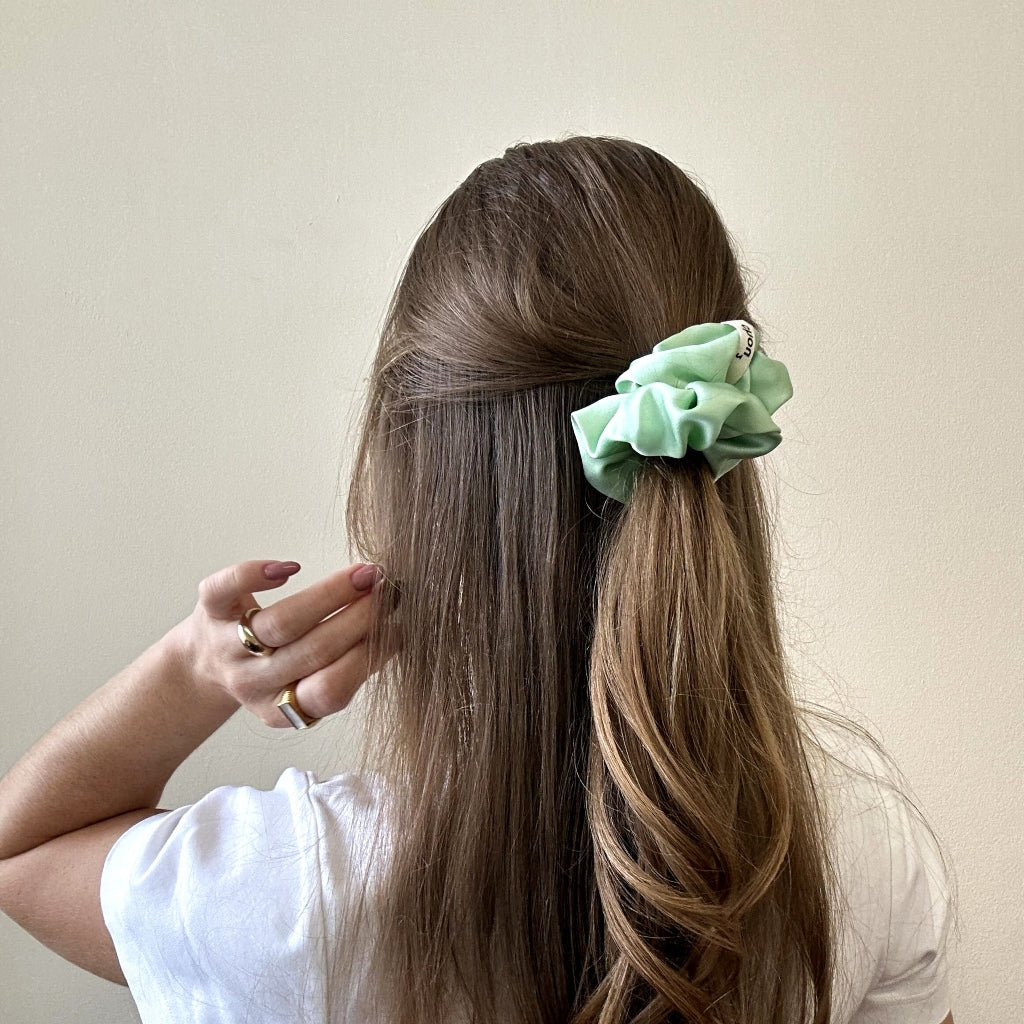 Hair Scrunchie | Sea Green | Chou²