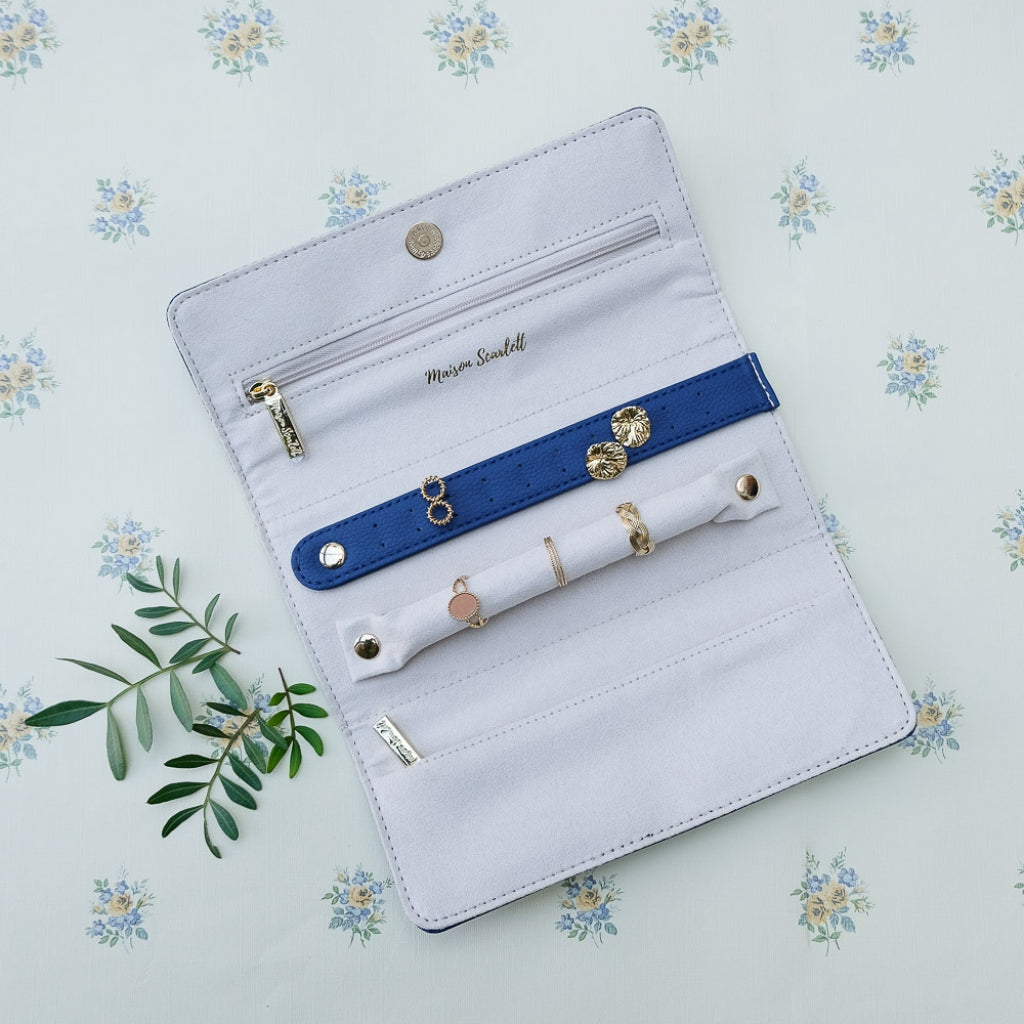 Jewellery Travel Pouch | Catherine | Faux Leather | Maison Scarlett