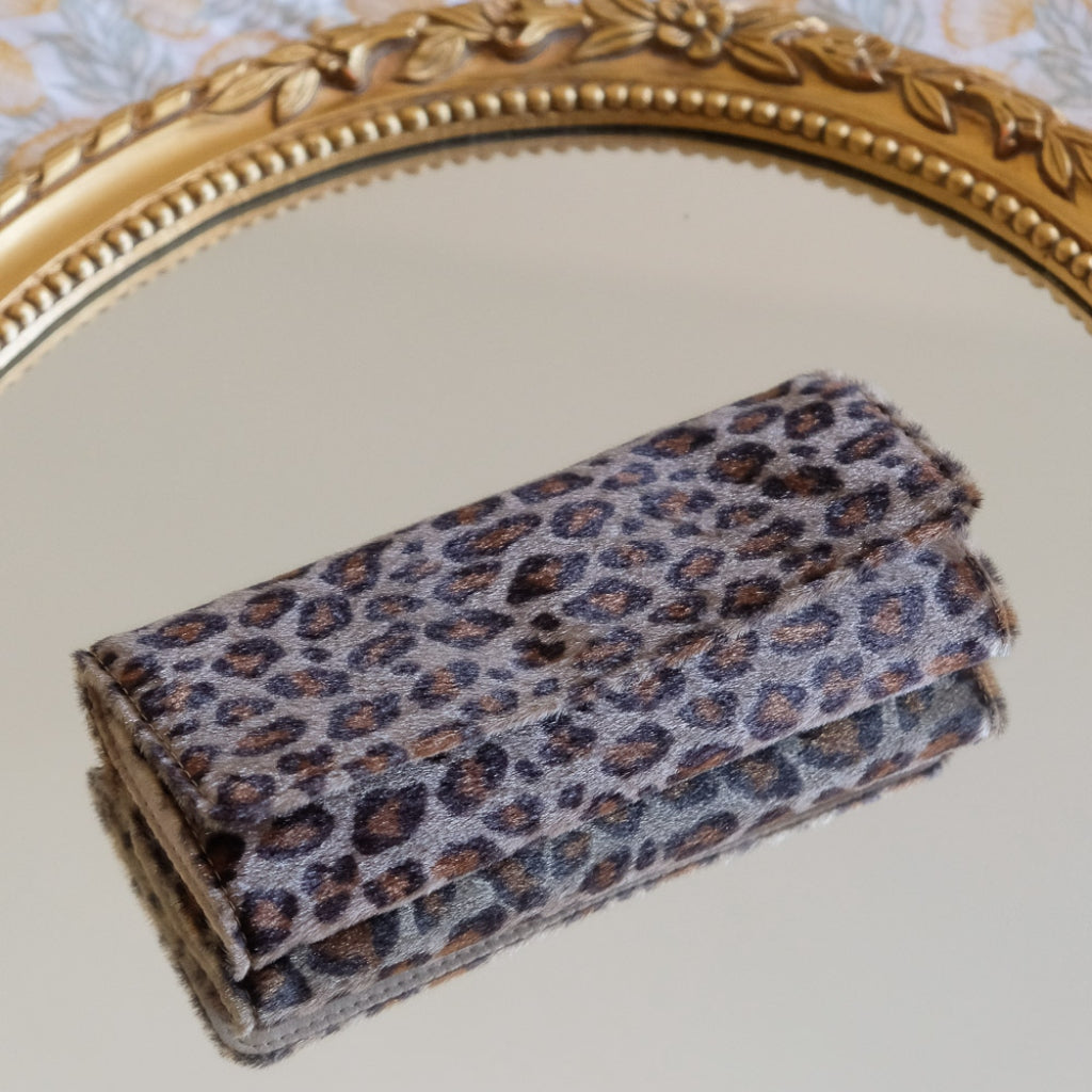 Jewellery Travel Pouch | Catherine | Leopard | Maison Scarlett