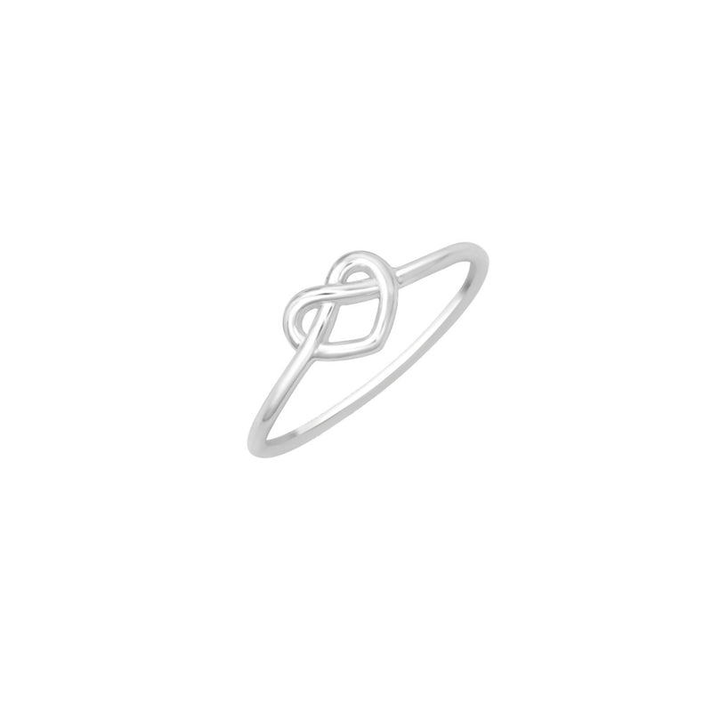 Keli Silver Loveknot Ring