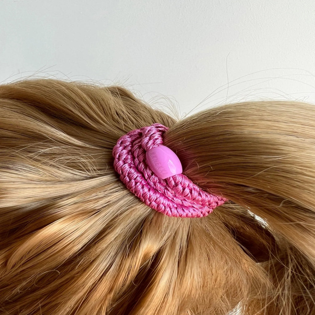 Kknekki Hair Tie | Plain | Bubblegum