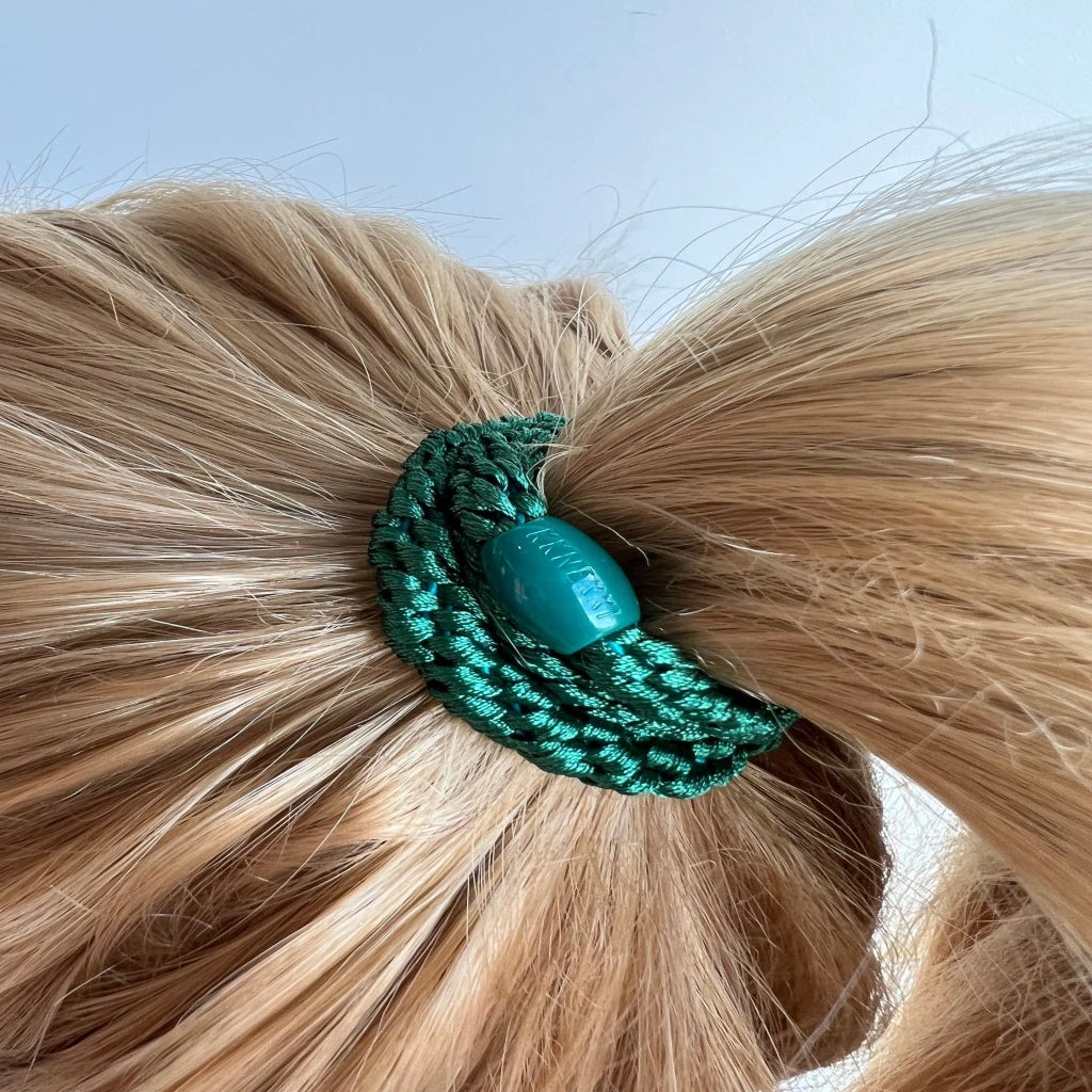 Kknekki Hair Tie | Plain | Forest Green