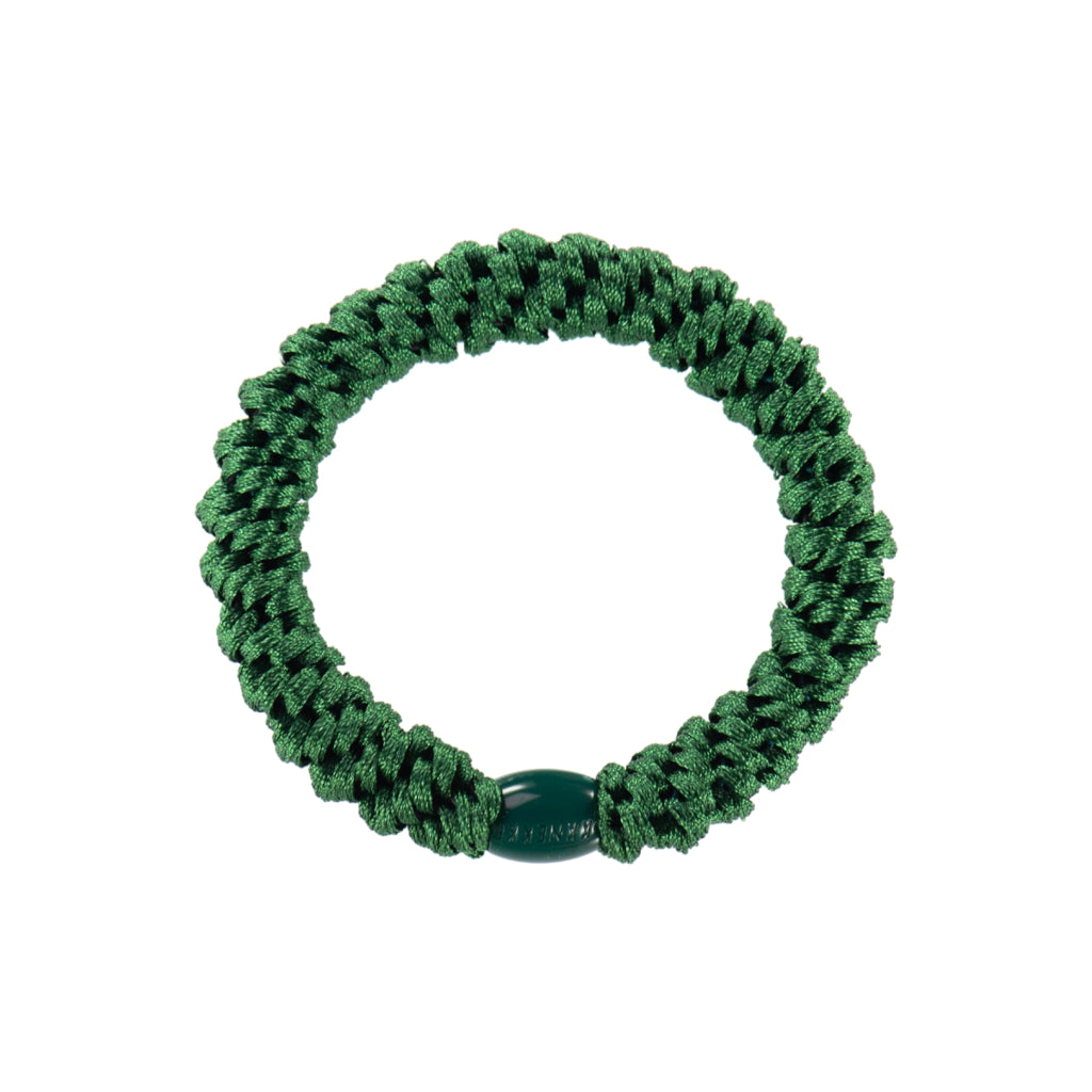 Kknekki Hair Tie | Plain | Forest Green