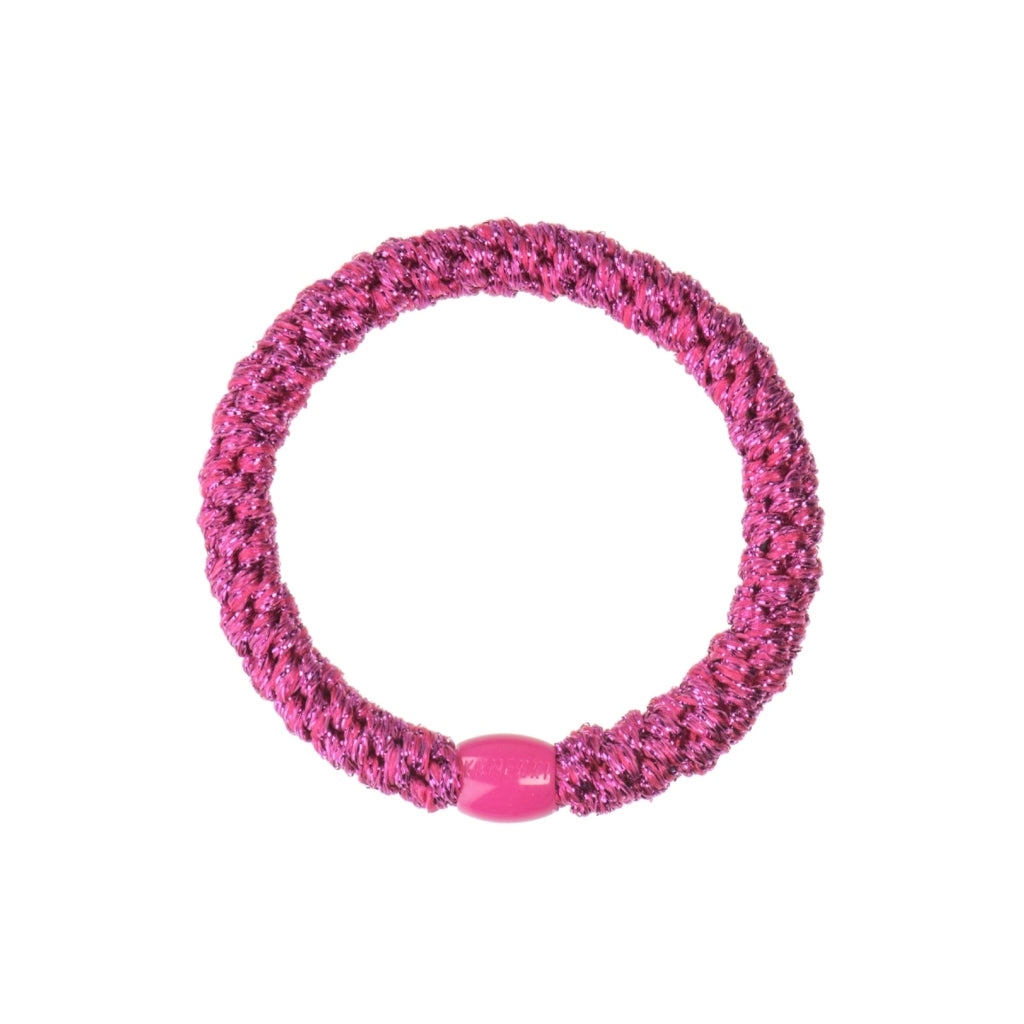 Kknekki Hair Tie | Glitter | Electric Pink