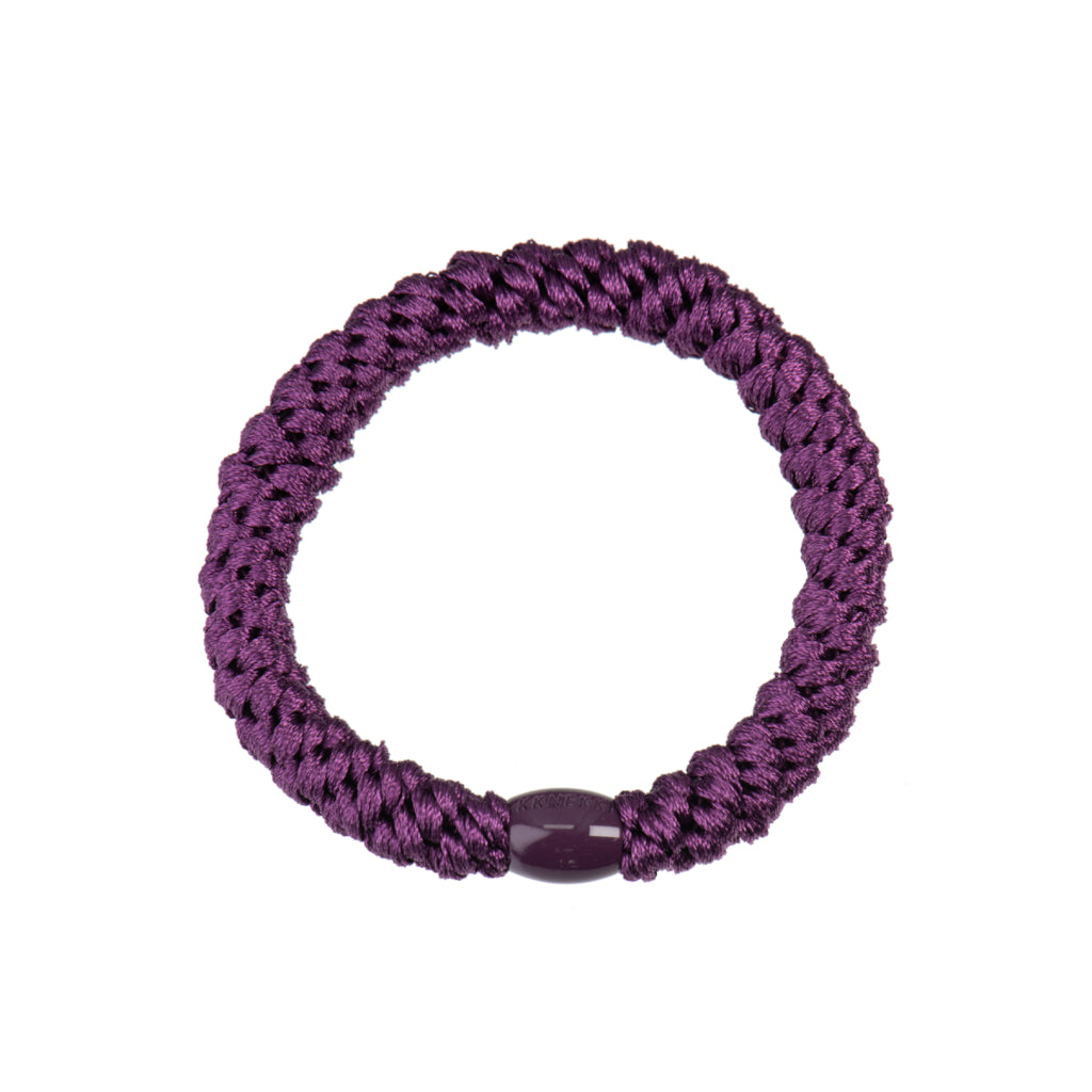 Kknekki Hair Tie | Plain | Grape