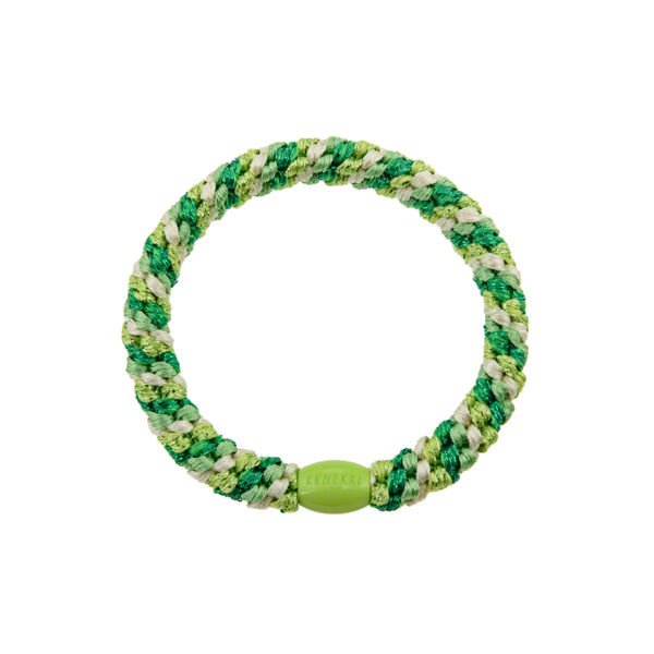 Kknekki Hair Tie | Mix | Grass Green Glitter