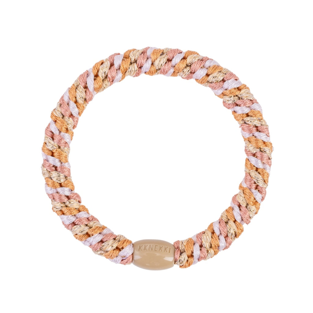 Kknekki Hair Tie | Mix | Pink & Nude Glitter