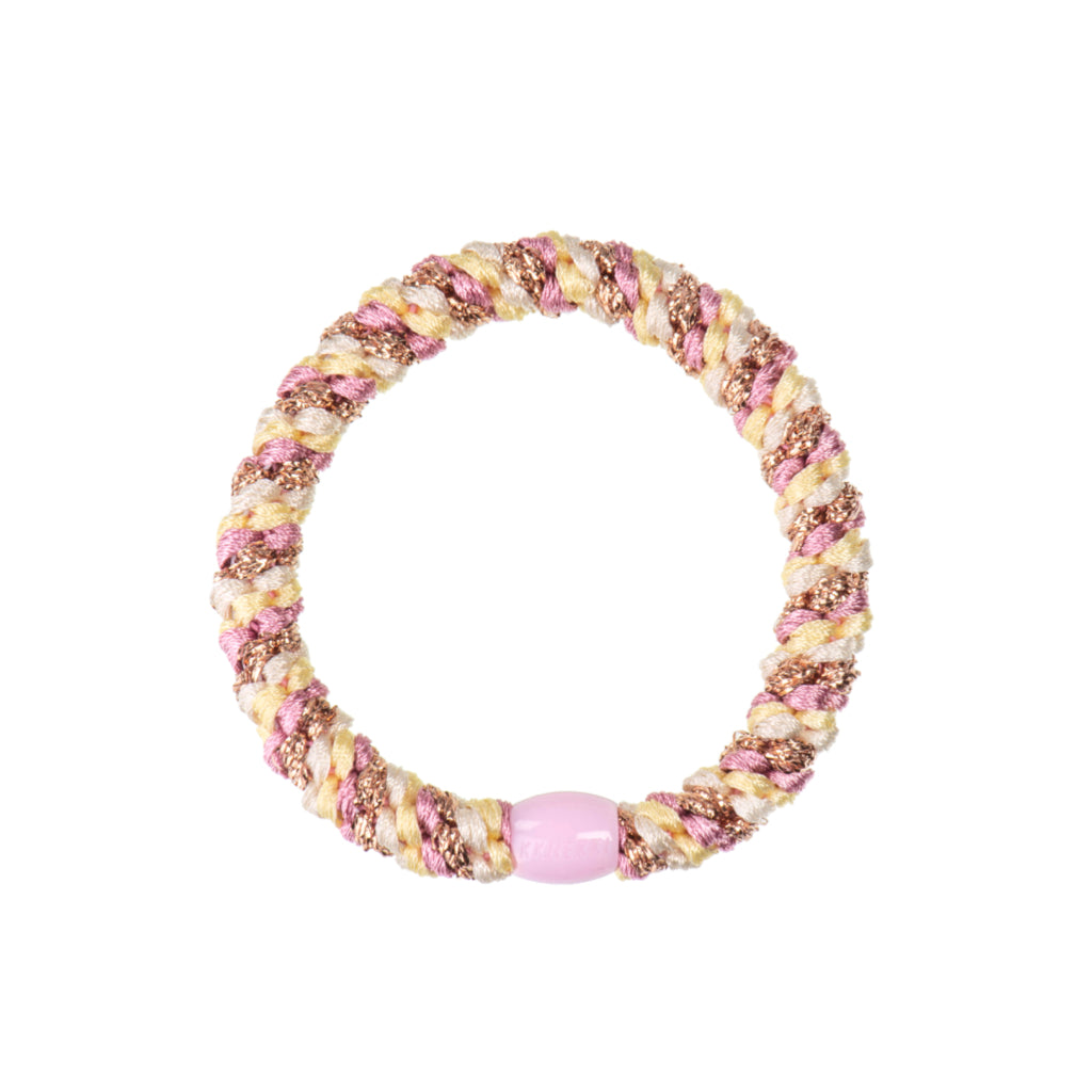 Kknekki Hair Tie | Mix | Old Pink & Glitter