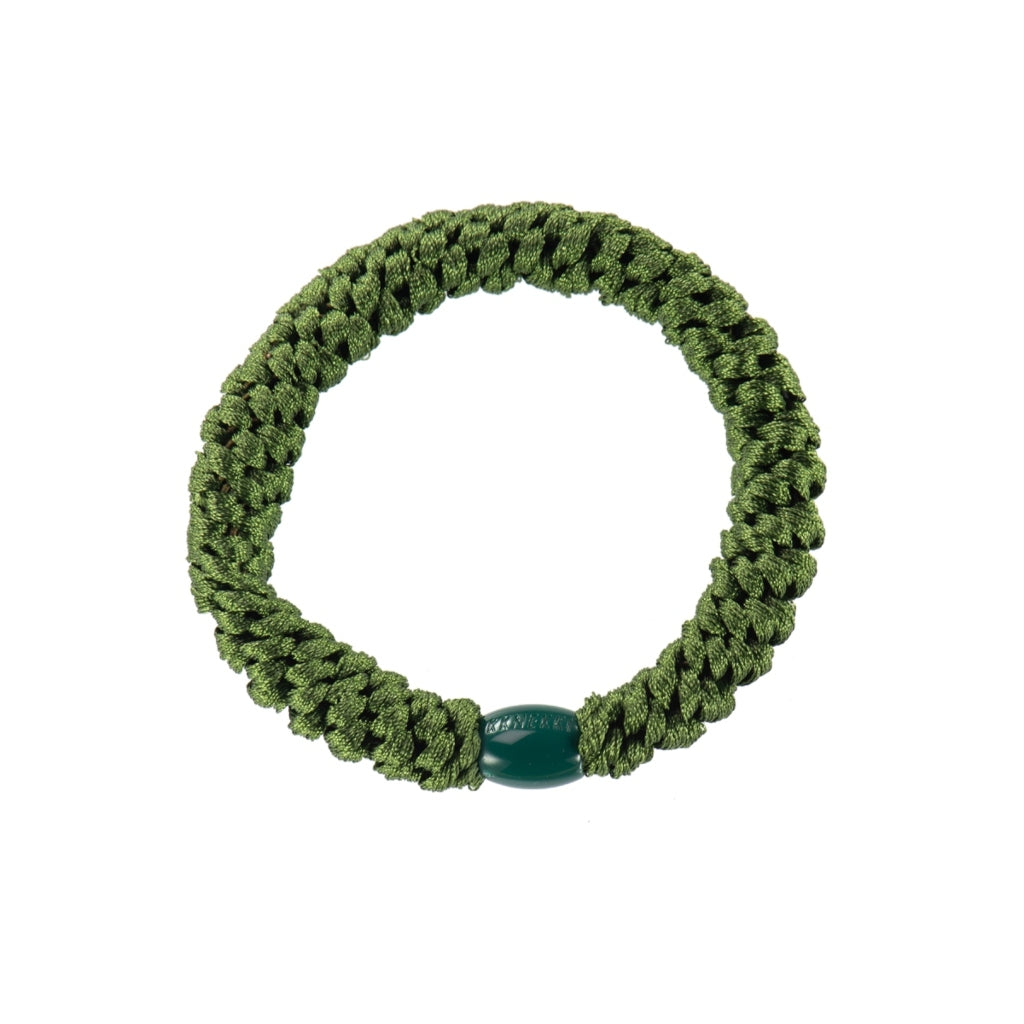 Kknekki Hair Tie | Plain | Army