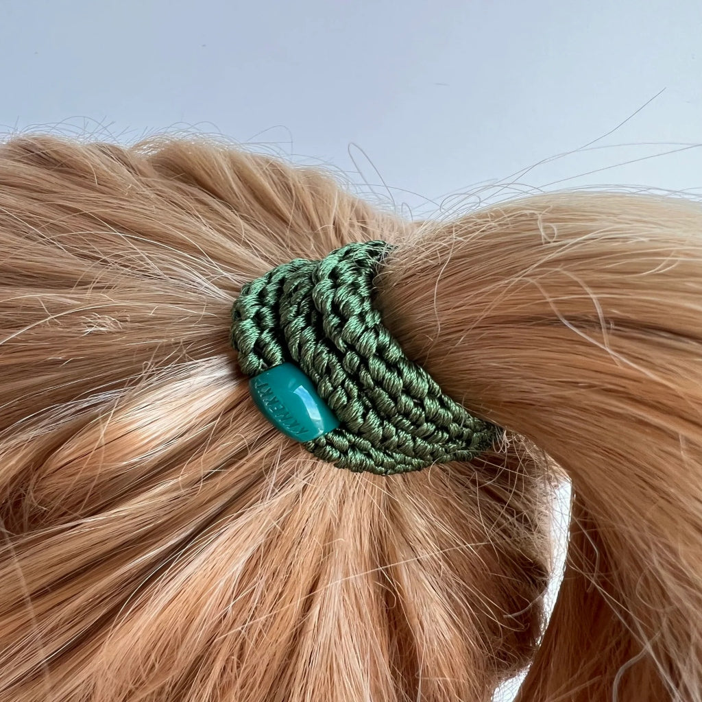 Kknekki Hair Tie | Plain | Army