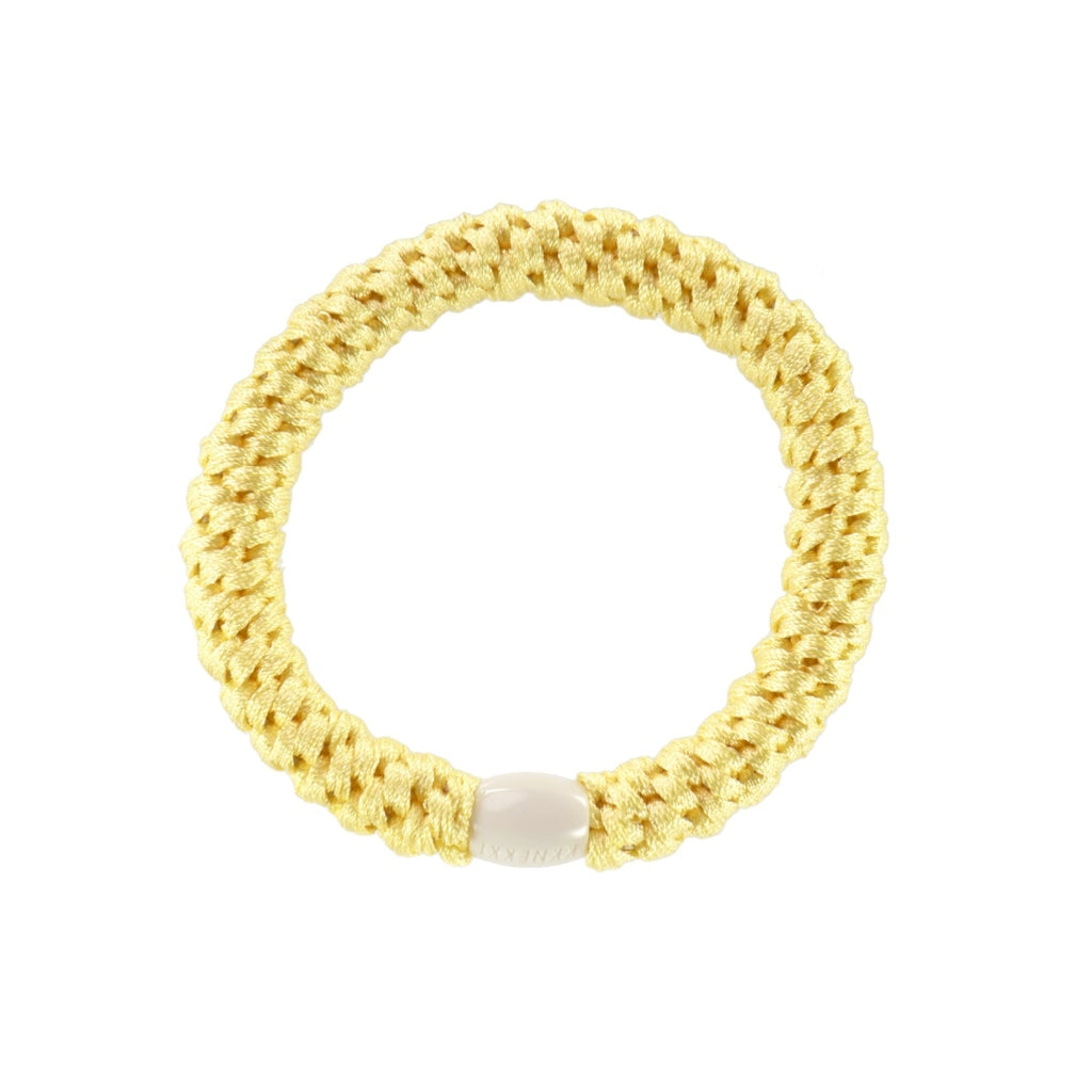 Kknekki Hair Tie | Plain | Light Yellow
