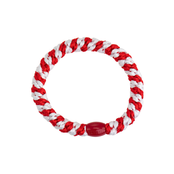 Kknekki Hair Tie | Flag | Red & White