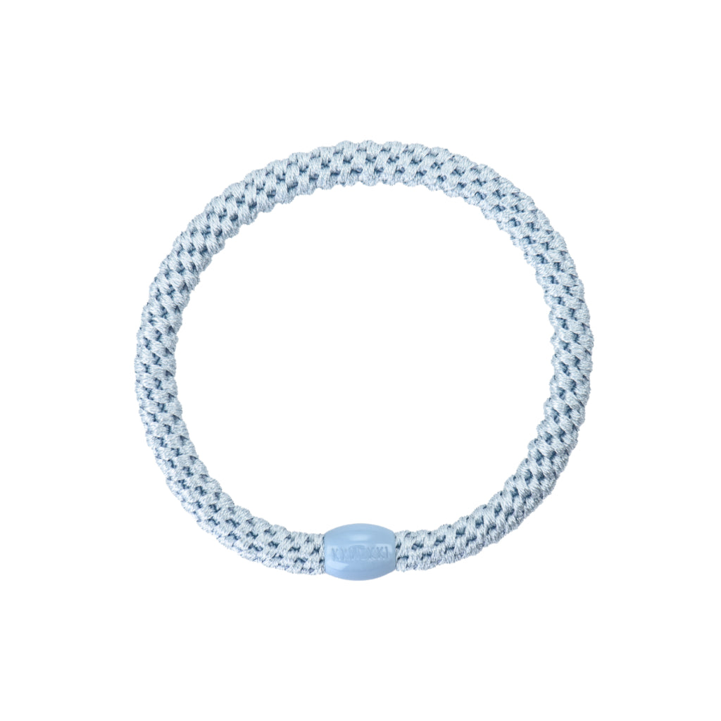 Kknekki Hair Tie | Slim Plain | Baby Blue