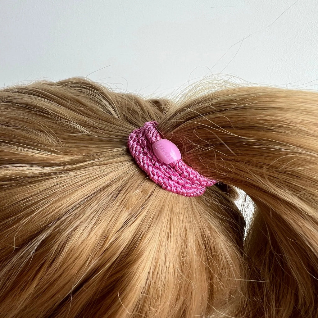 Kknekki Hair Tie | Slim Plain | Bubblegum