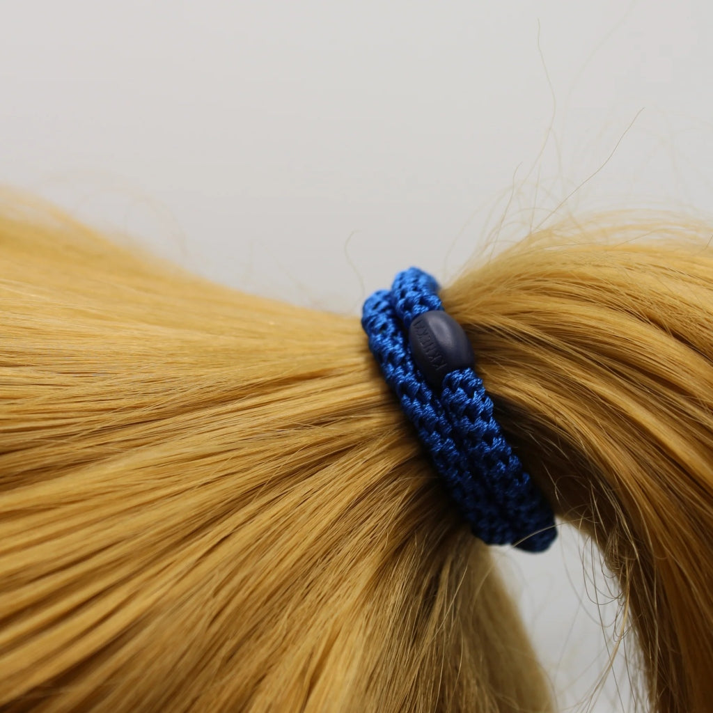 Kknekki Hair Tie | Slim Plain | Electric Blue