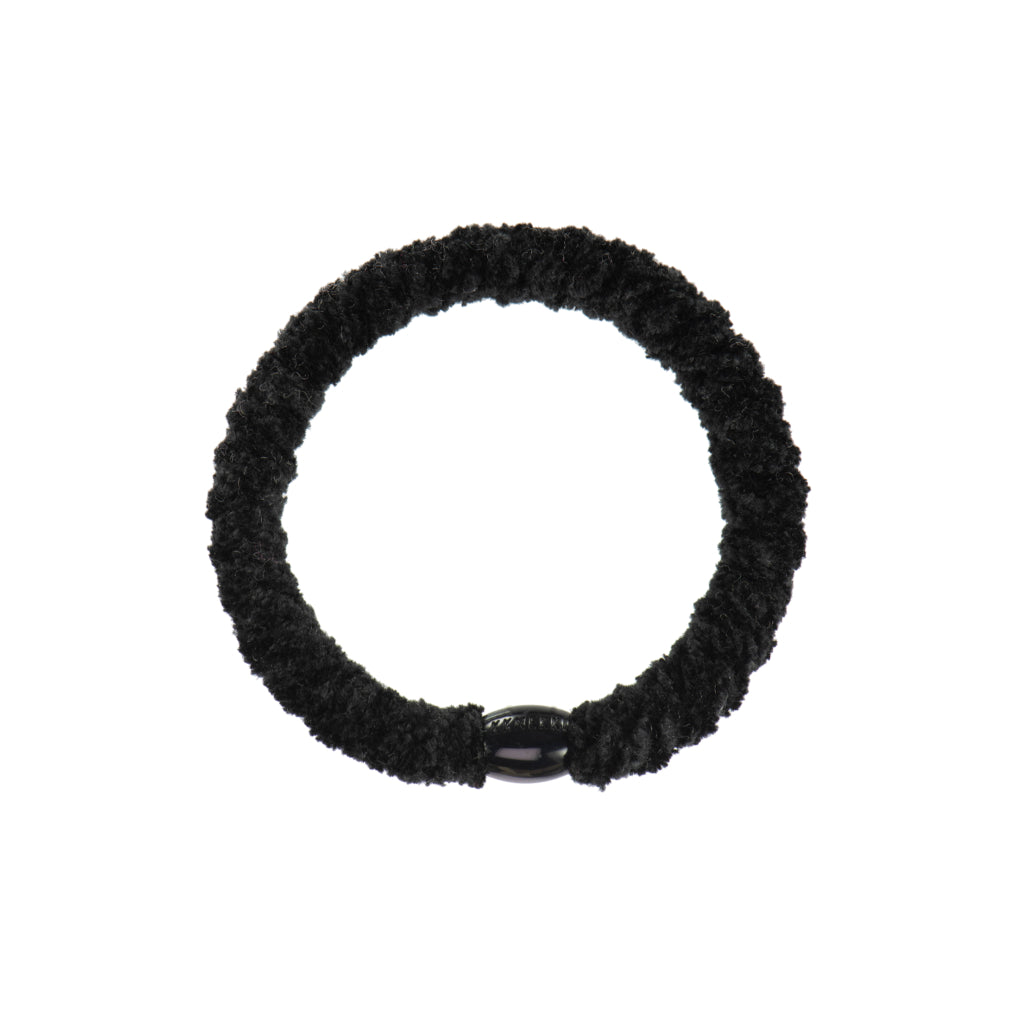 Kknekki Hair Tie | Velvet | Black