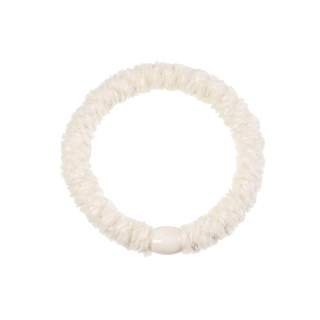 Kknekki Hair Tie | Velvet | Ivory