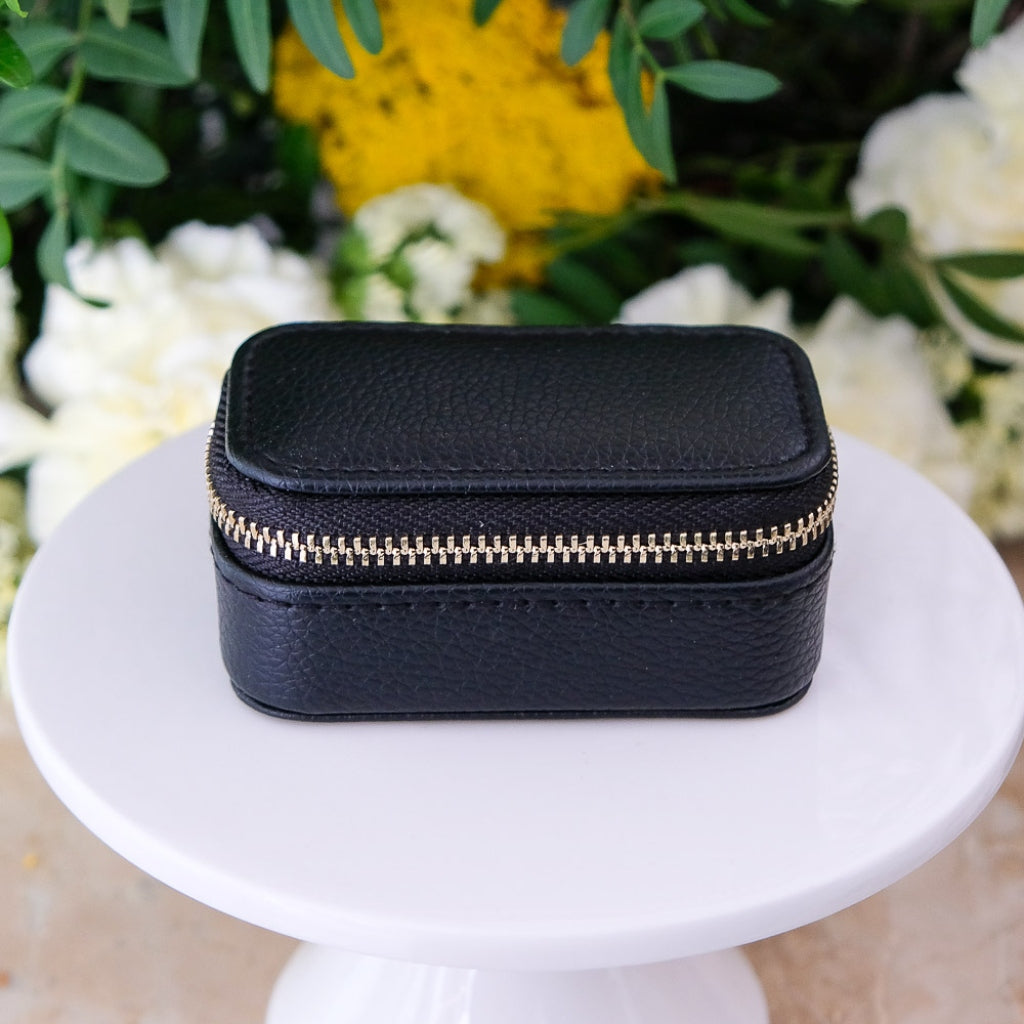 Mini Jewellery Travel Case | Marie | Faux Leather | Maison Scarlett