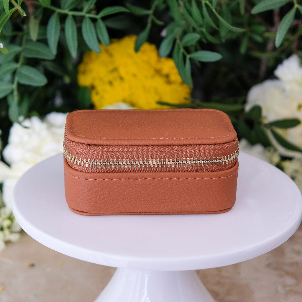 Mini Jewellery Travel Case | Marie | Faux Leather | Maison Scarlett