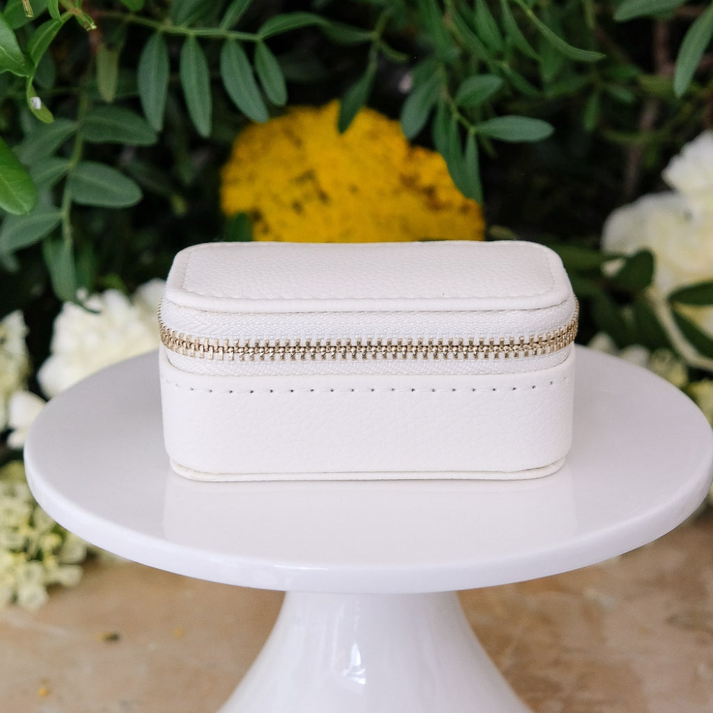 Mini Jewellery Travel Case | Marie | Faux Leather | Maison Scarlett