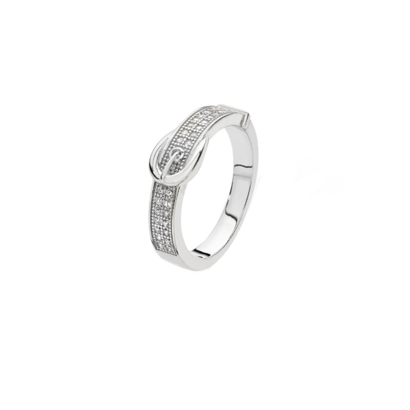Orea Silver Buckle Ring