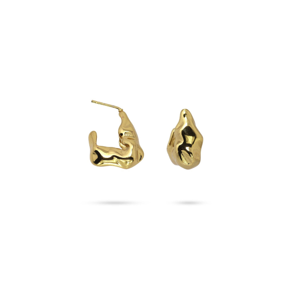 Organic Drop Stud Earrings | Anartxy