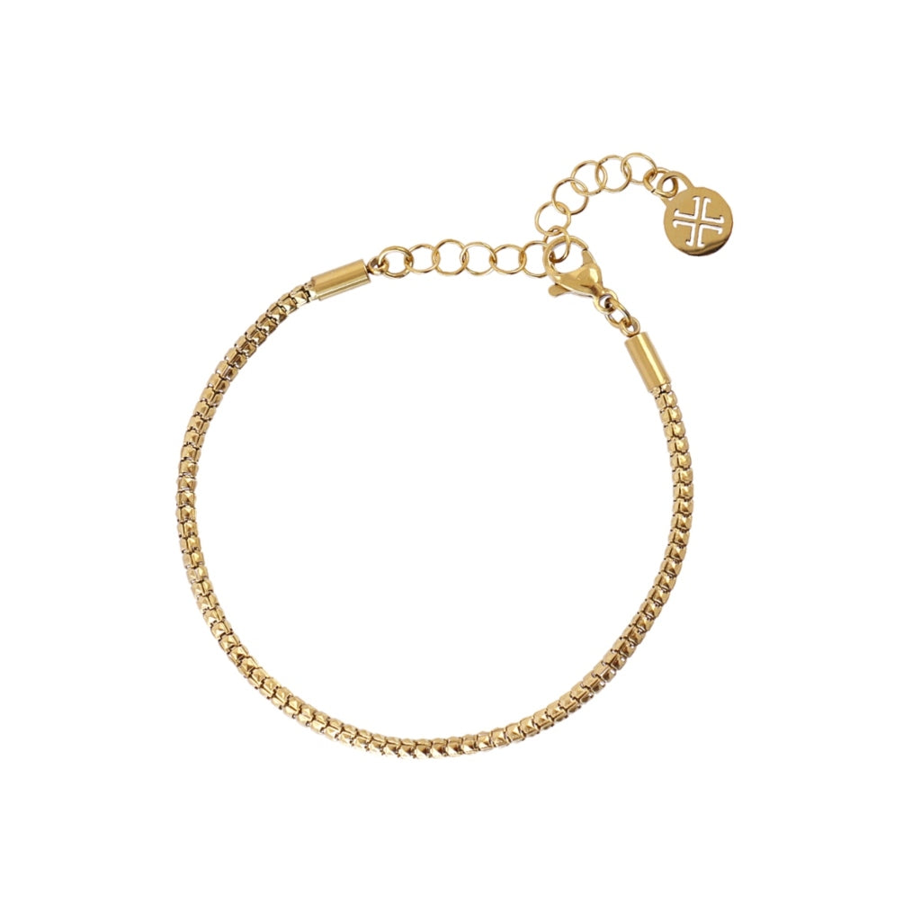 Round Snake Chain Bracelet | Anartxy
