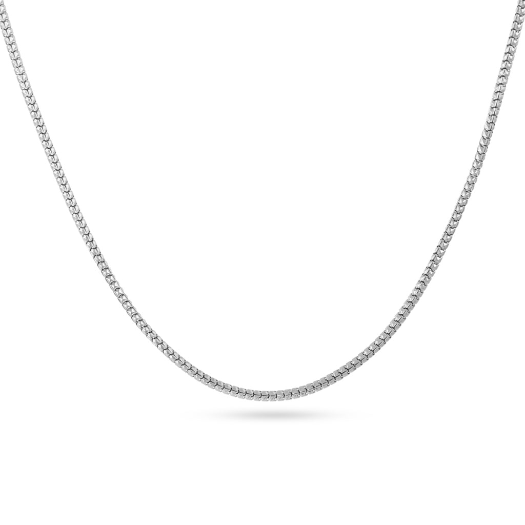 Round Snake Chain Necklace | Anartxy