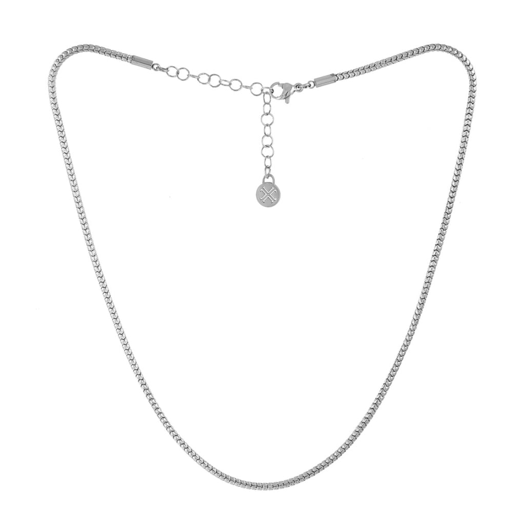 Round Snake Chain Necklace | Anartxy