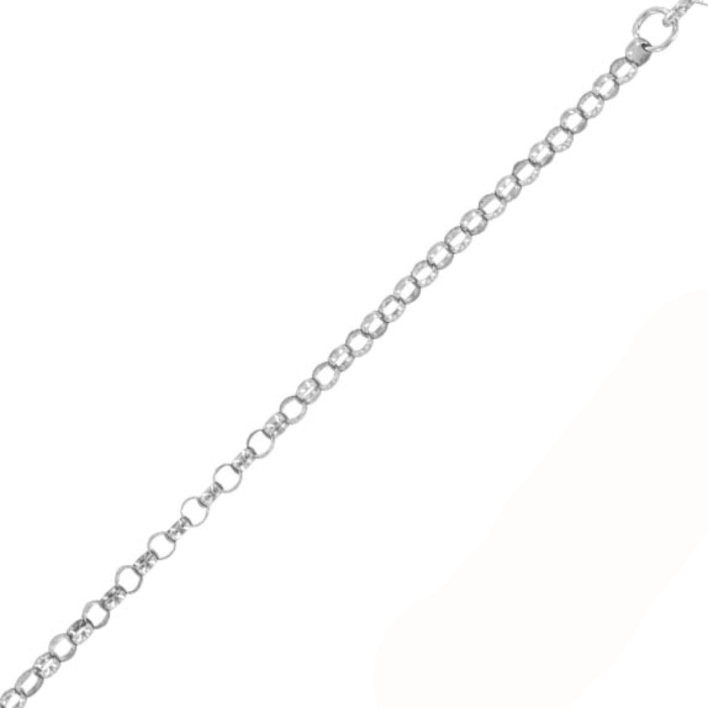 Silver Belcher Chain Bracelet | Baza