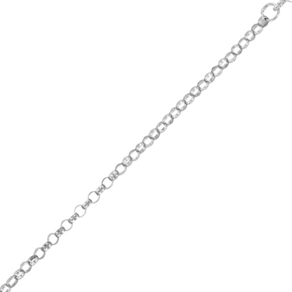 Silver Belcher Chain Necklace | Etta