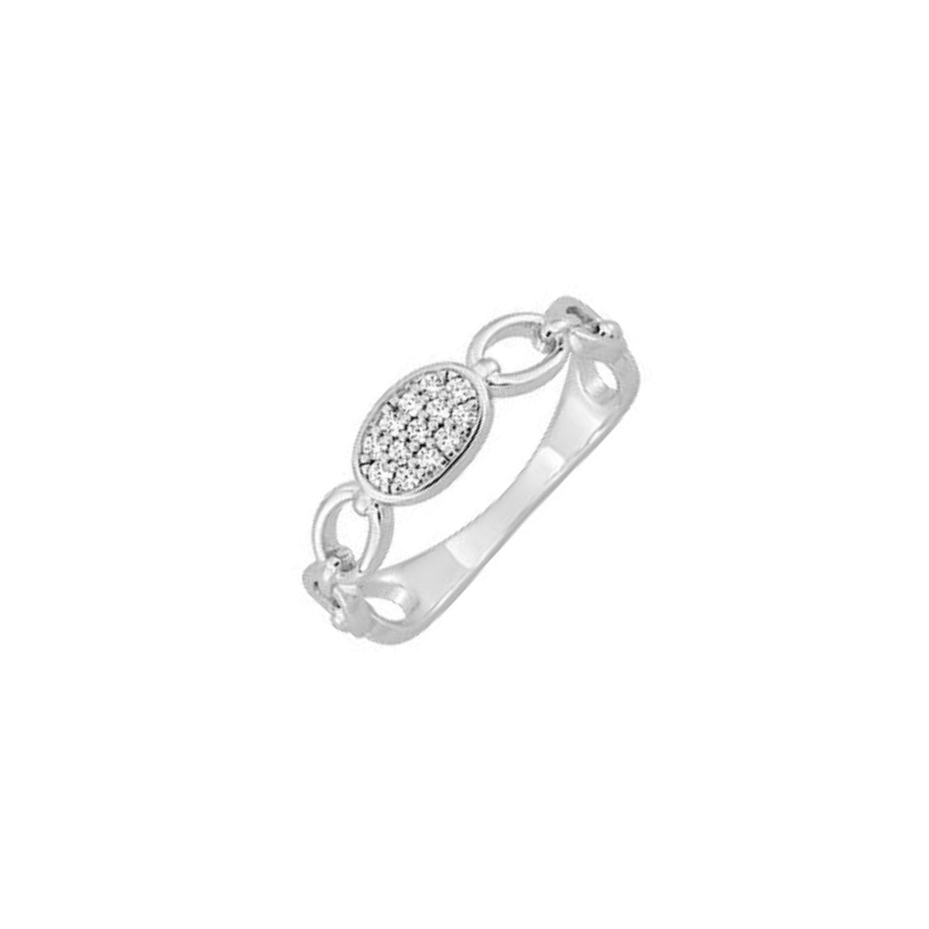 Silver Chain Link Ring | Sosti