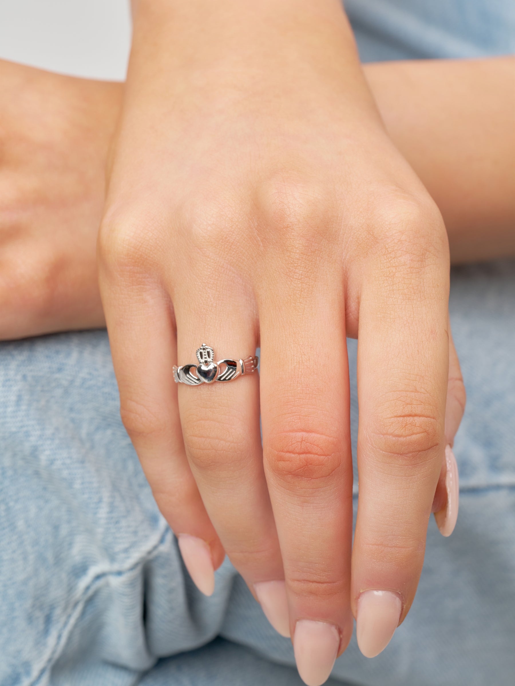 Silver Claddagh Ring | Croia
