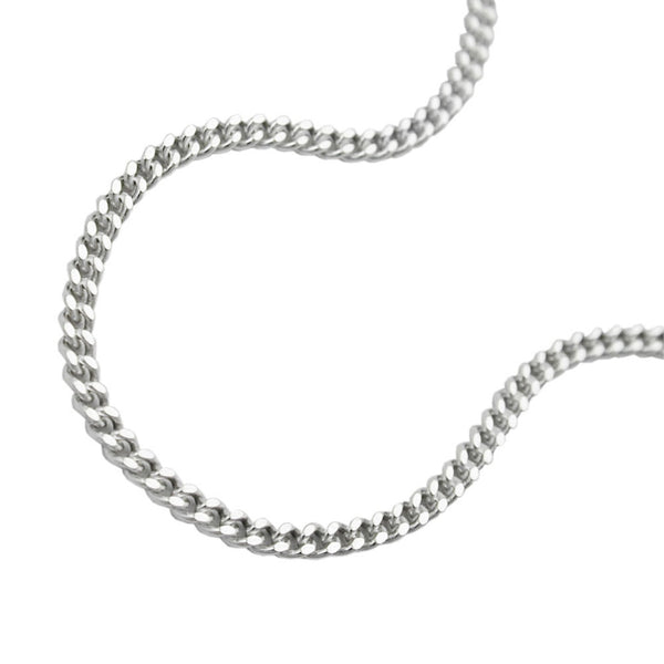 Silver Curb Chain Bracelet