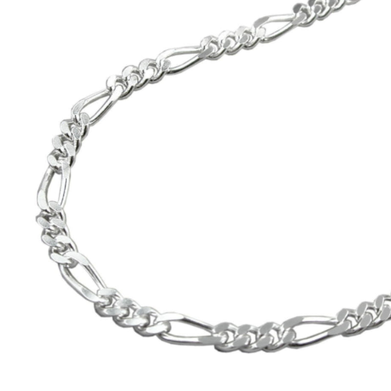 Silver Figaro Chain Necklace | Verona