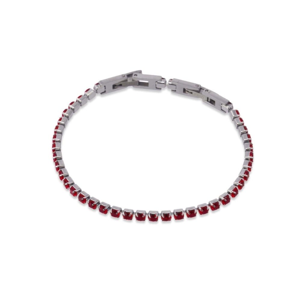 Silver Tennis Bracelet | Anartxy