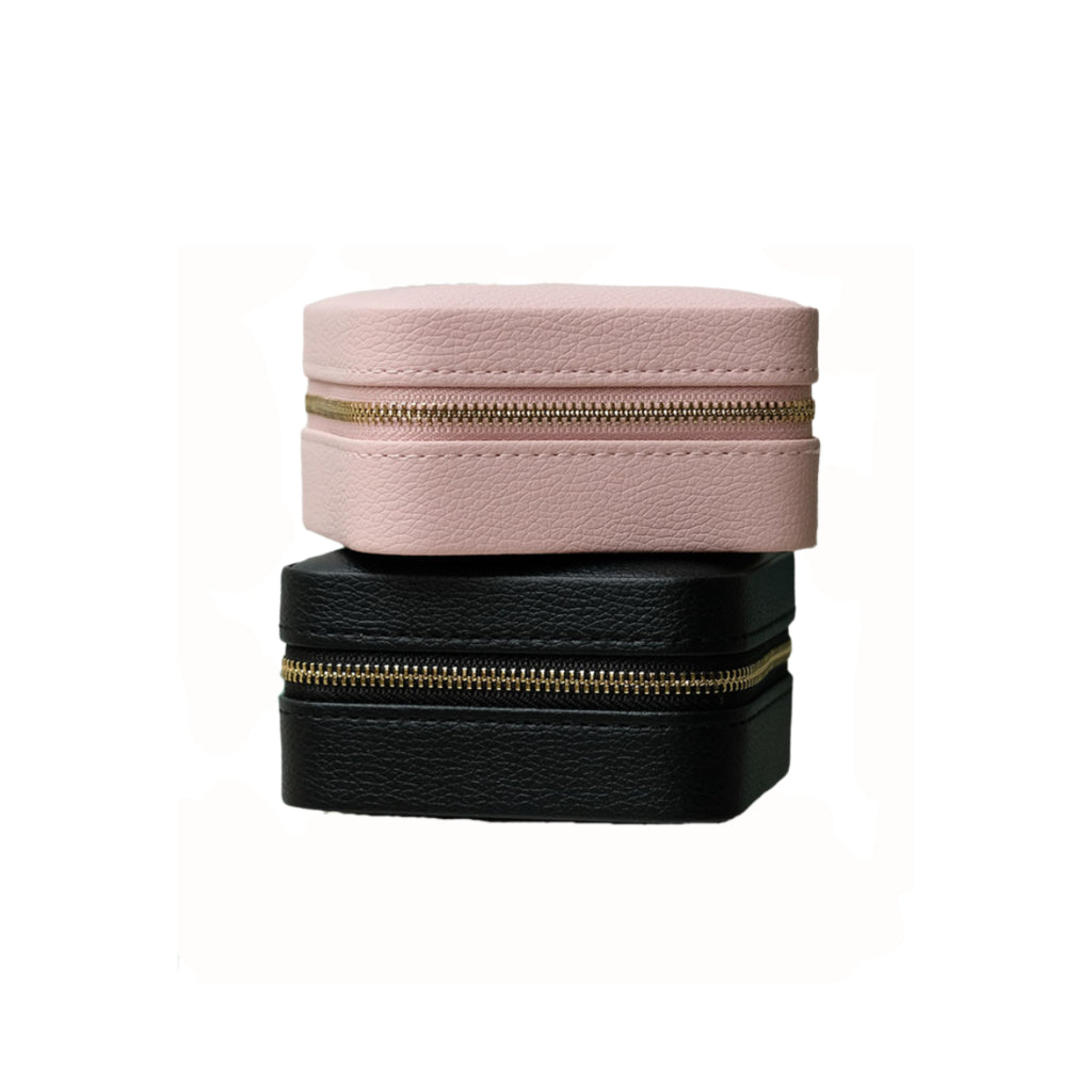 Square Jewellery Case Faux Leather