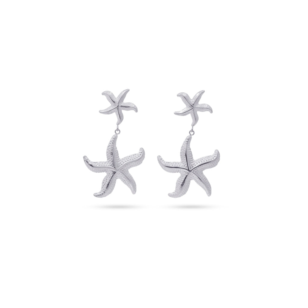 Starfish Dangle Stud Earrings | Anartxy