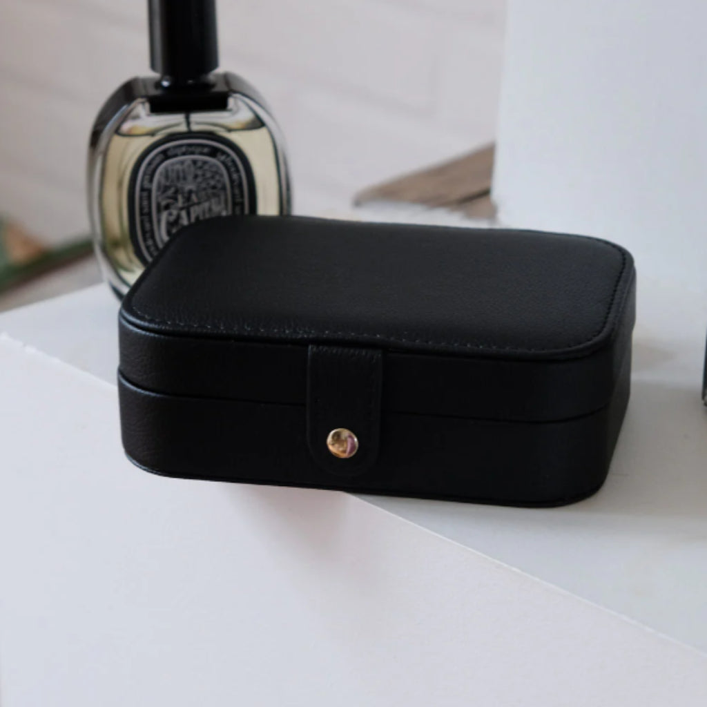 Travel Jewellery Box Faux Leather