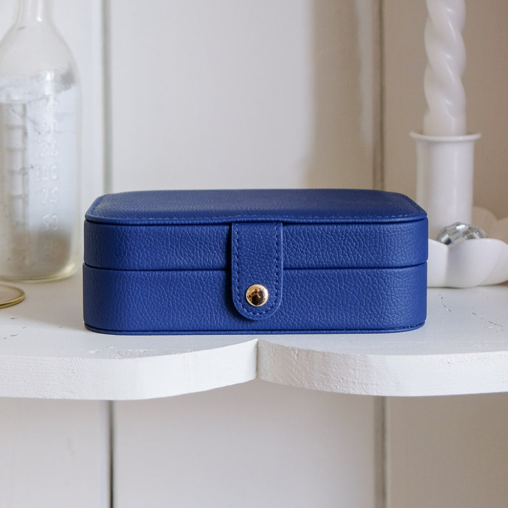 Rectangle Travel Jewellery Box | Brigitte | Faux Leather | Maison Scarlett