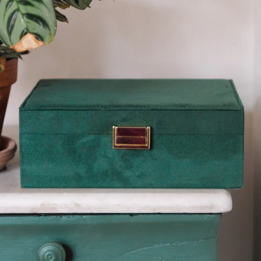 Velvet Jewellery Box