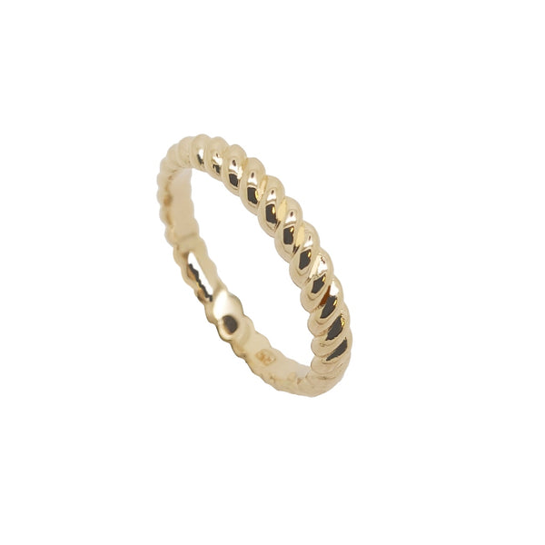 Arta Gold Twist Ring