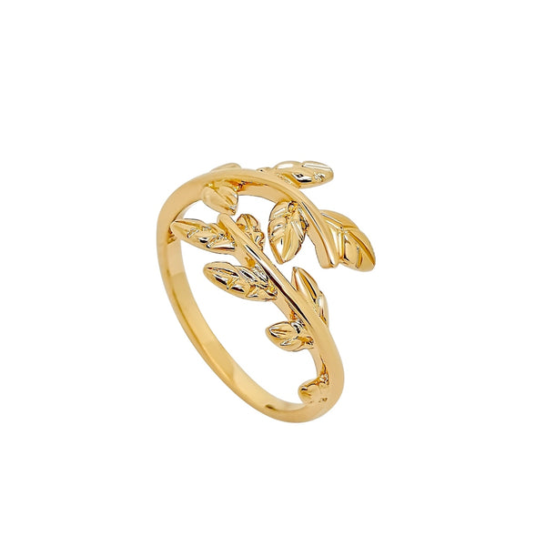 Artemi Gold Leaf Ring