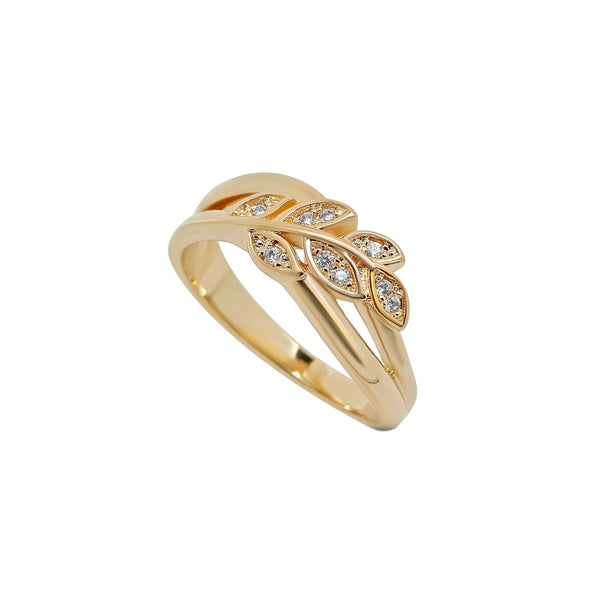 Barna Gold Leaf Ring