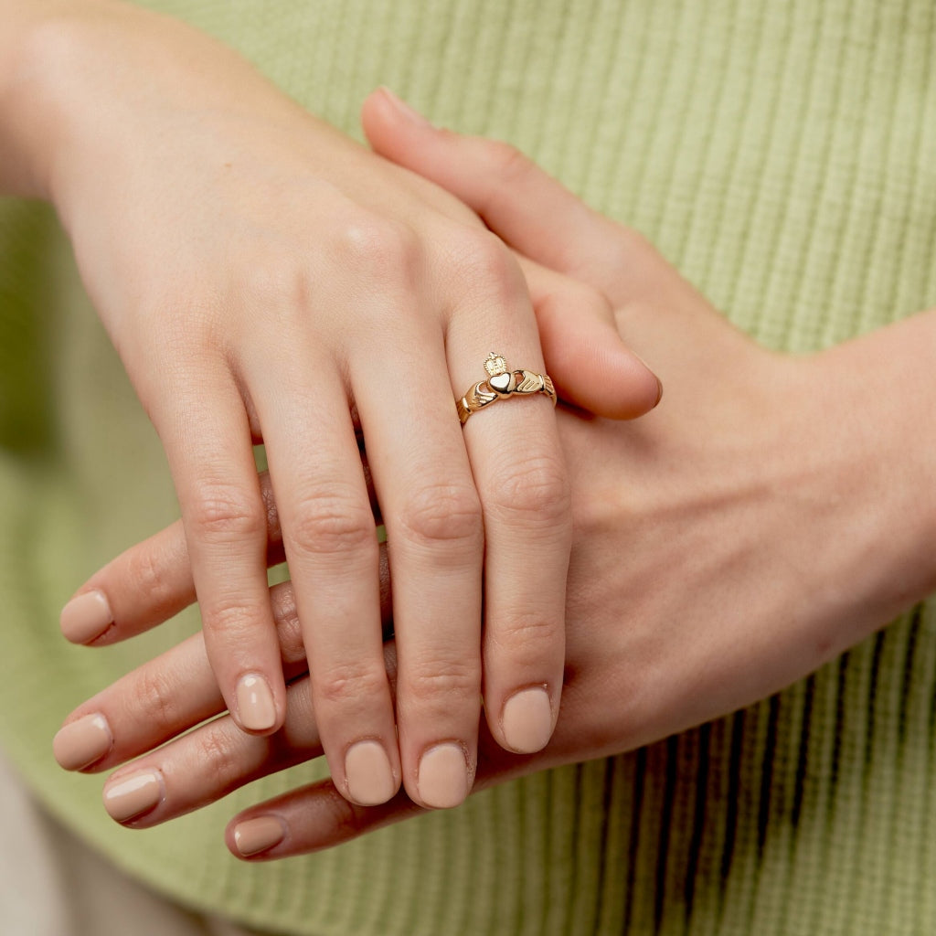 Gold Claddagh Ring